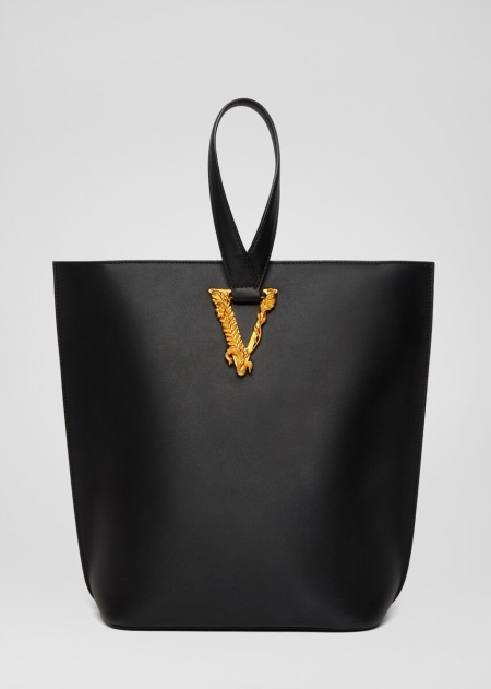 Geanta Bucket Versace Versace Large Virtus Dama | APRLKSJ-36